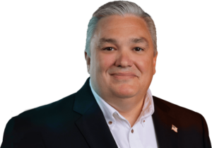 a portrait of Jim Broome, President and CTO of DirectDefense